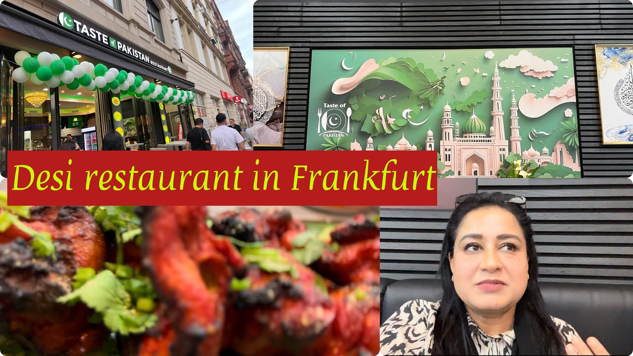 Pakistani Restaurant in Germany | Exploring Taste Of Pakistan In Germany | Mona Vlogs