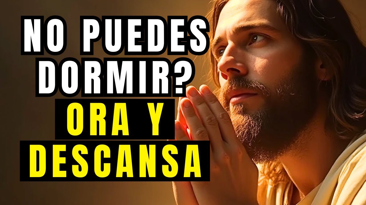 NO PODER DORMIR por la PREOCUPACIÓN agota el ALMA — ora y DESCANSA en DIOS