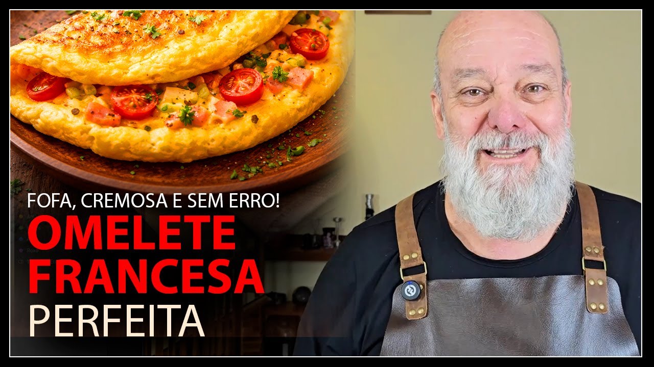 OMELETE PERFEITA: FOFA, RÁPIDA E FÁCIL!