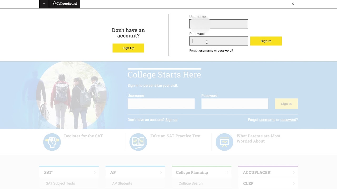 MATER 101 Print SAT Score Report