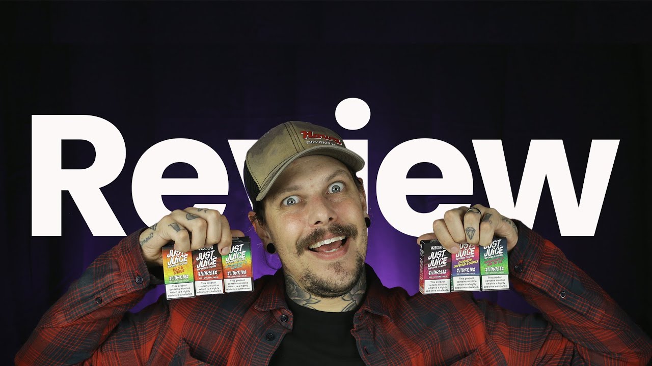 Just Juice Nic Salts Eliquid Range Review