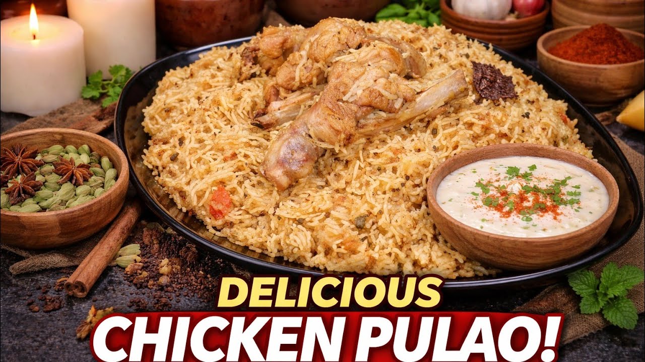 Degi chicken chana pulao|مزیدار چکن چنا پلاؤ بنانے کا طریقہ|chicken chana pulao recipe HOOR ZAHRA 