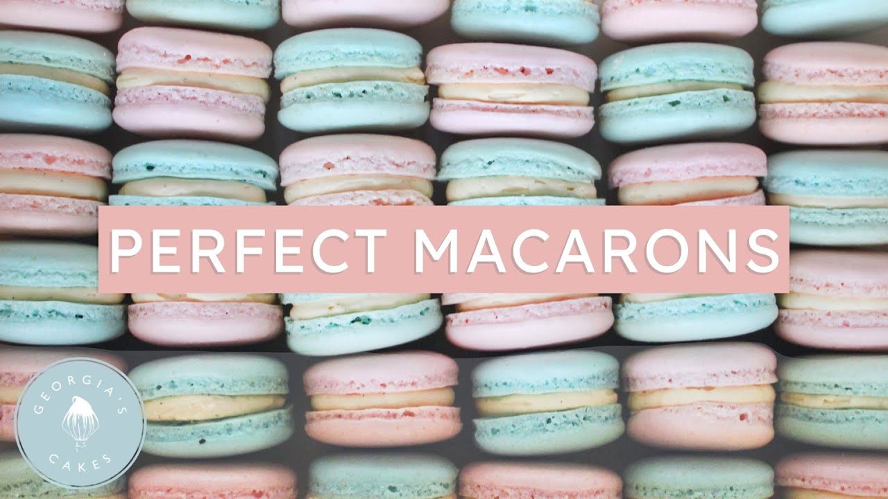 How To Make Macarons; The Only Recipe You'll Ever Need! | Georgia's Cakes