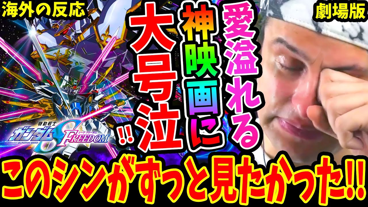 【劇場版 機動戦士ガンダムSEED FREEDOM 海外の反応】号泣の連続！愛溢れる神映画に涙が止まらないニキ！シンの可愛さ爆発！このシンがずっと見たかった！【GUNDAM SEED FREEDOM】