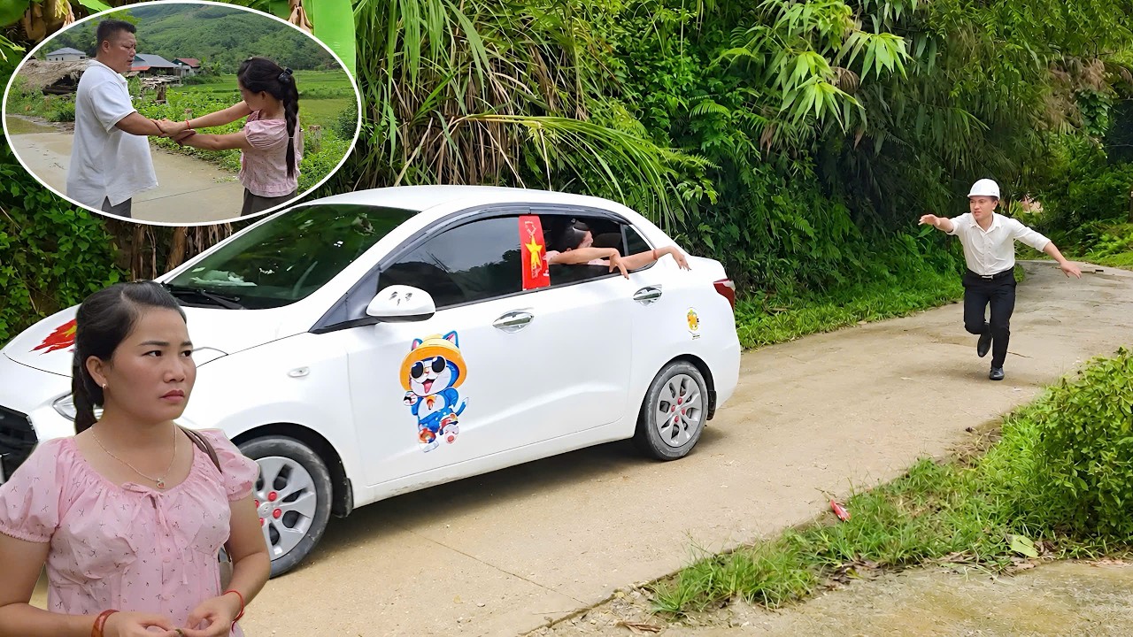 Ky insisted that Nhat accompany him; Mui was alarmed to see her sitting in Ky's car.