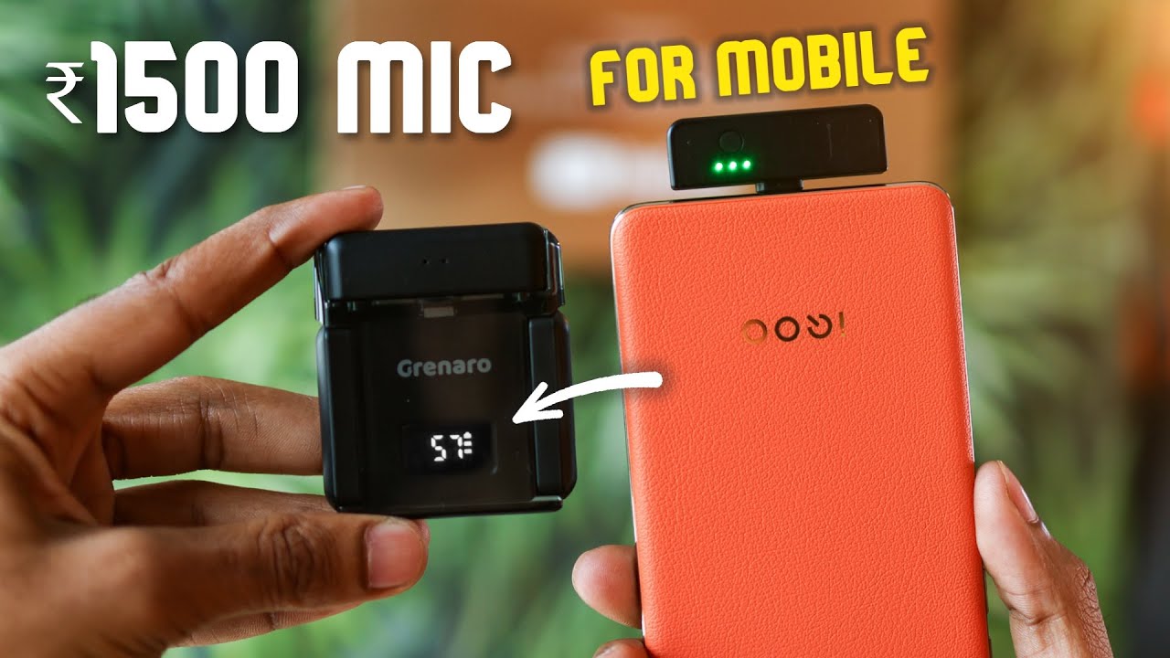 Rs.1500 Wireless Mic for Mobile | Budget Microphone for YouTube (GIVEAWAY)