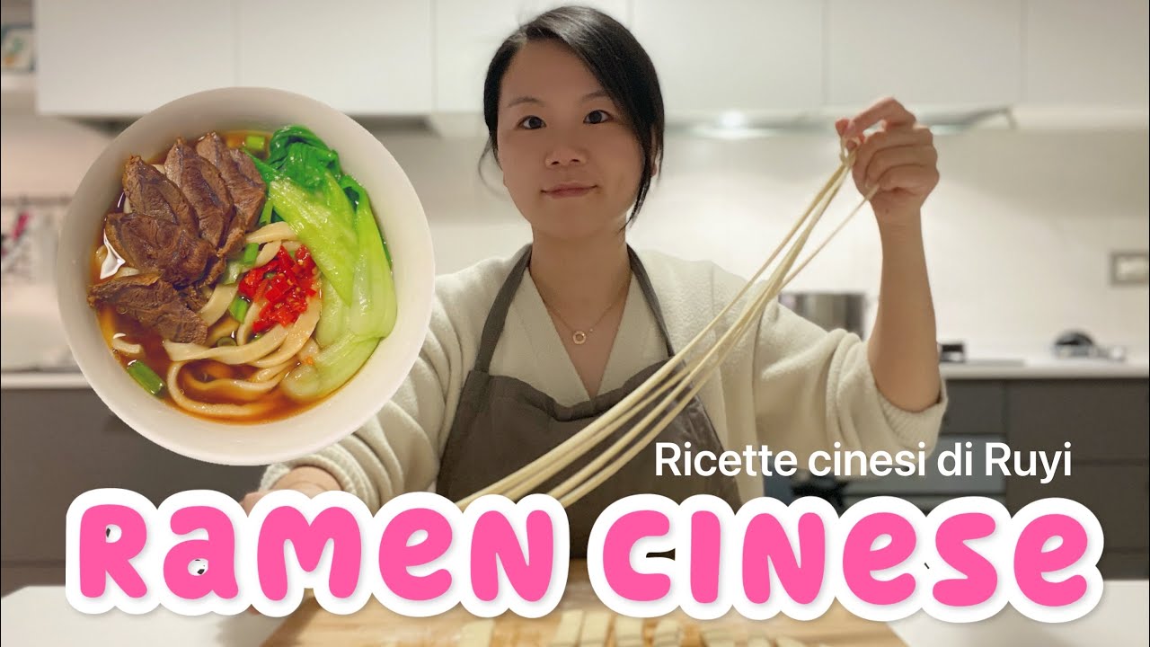 Lamian: “ramen” CINESE NOODLES tirati A MANO!