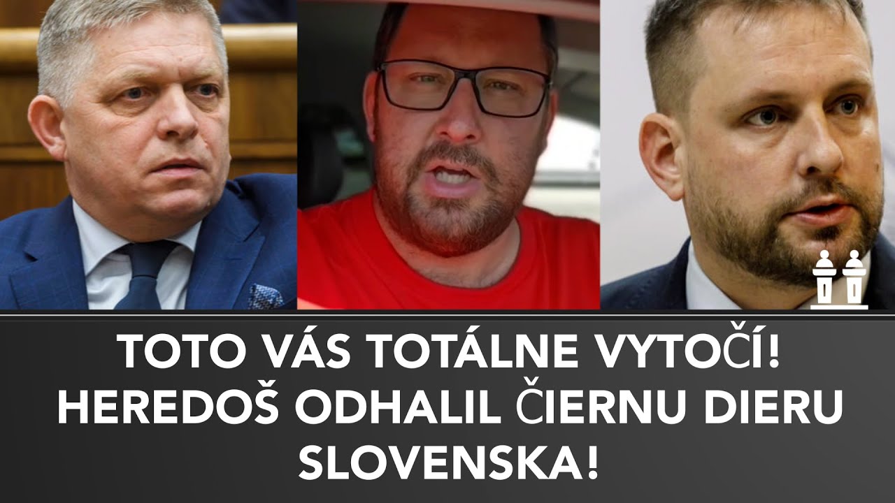 TOTO MUS&Iacute;TE VIDIEŤ! HEREDO&Scaron; m&aacute; d&ocirc;kazy, kam sa STR&Aacute;CAJ&Uacute; MILIARDY!