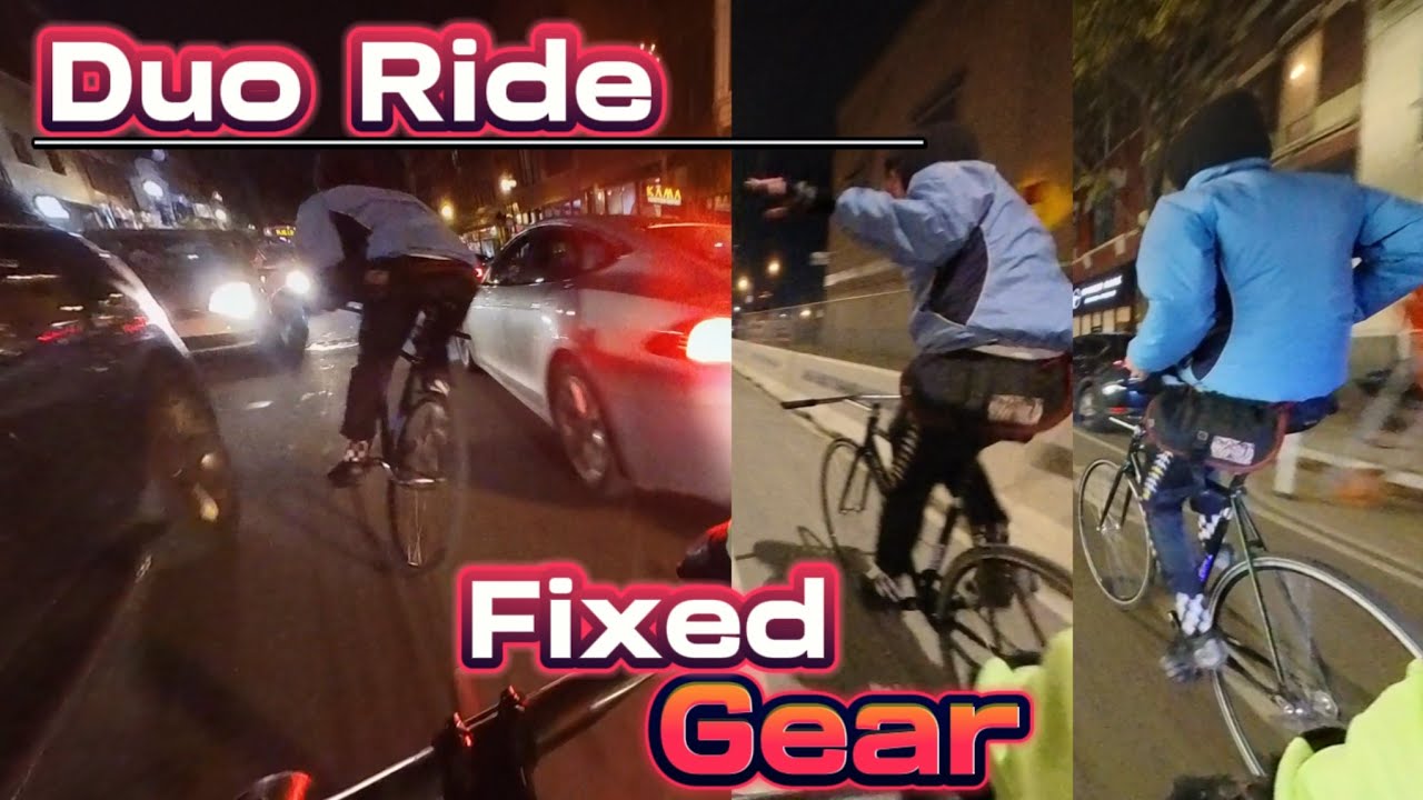 Fixed Gear | Mashing Down Mil Ave w/ Juju #999 #brakeless