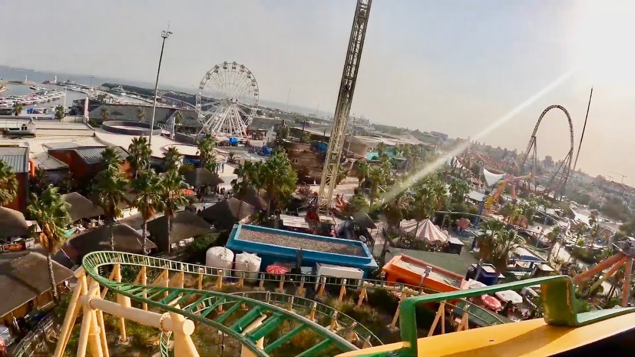 ZIPPY Family Coaster 4K POV! | ViaSea/Korsan Adasi Turkey [No Copyright]