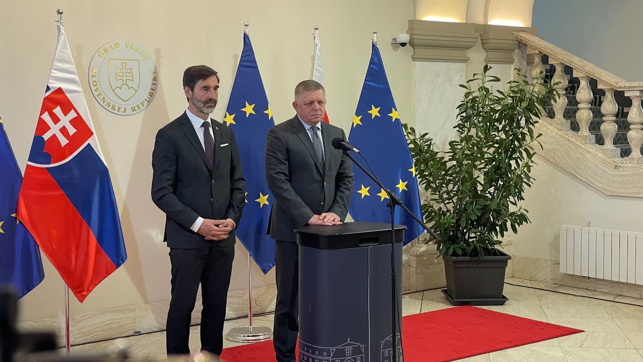 Live 🔴 Premiér Fico a minister Blanár reagujú na schválenie zákazu ruského plynu
