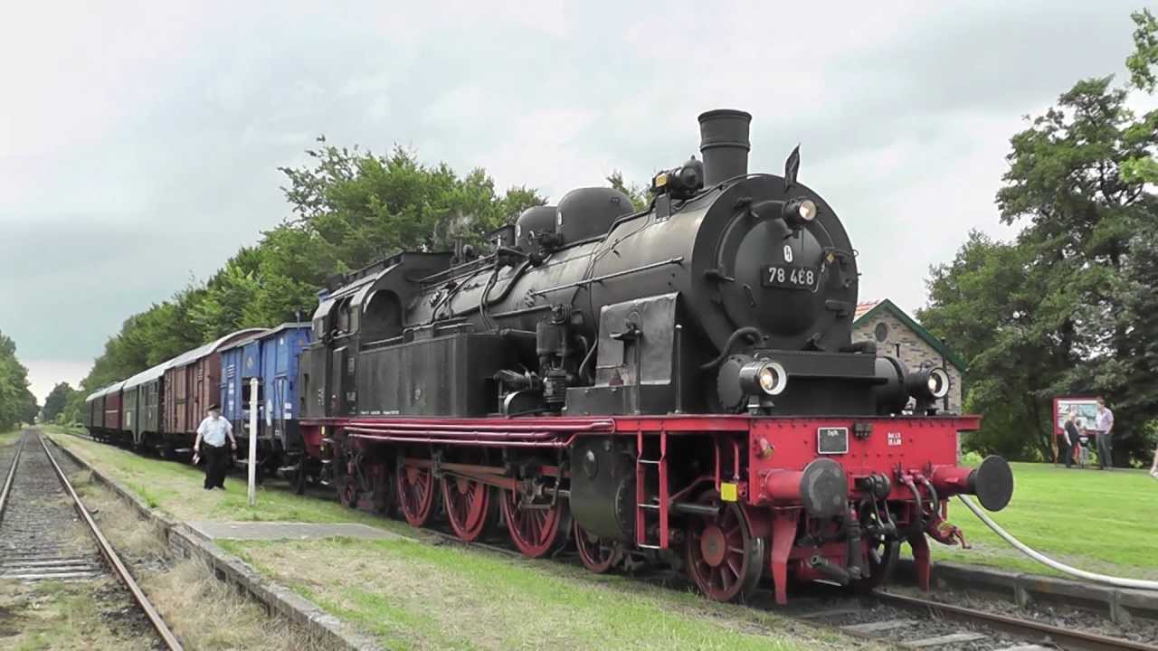 Mit 78 468 auf der ostfriesischen Küstenbahn von Dornum nach Norden