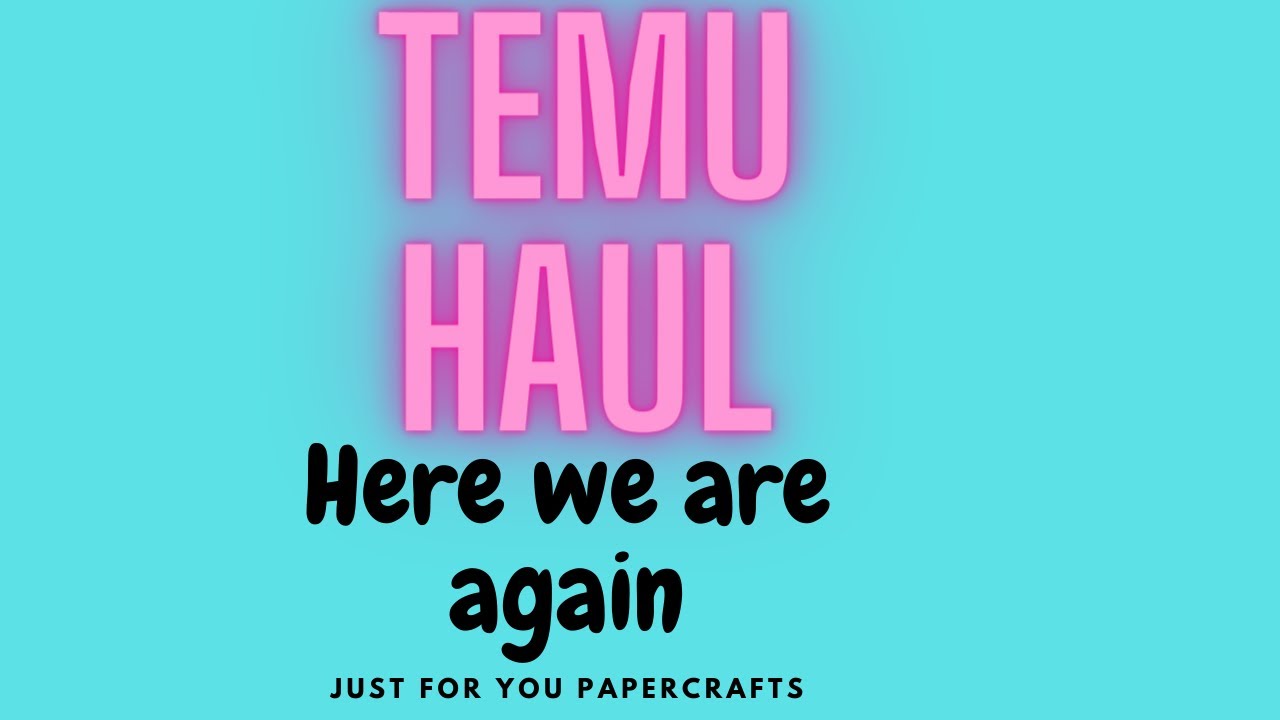 Temu haul....AGAIN!!!!  haha 🤣🤣🤣