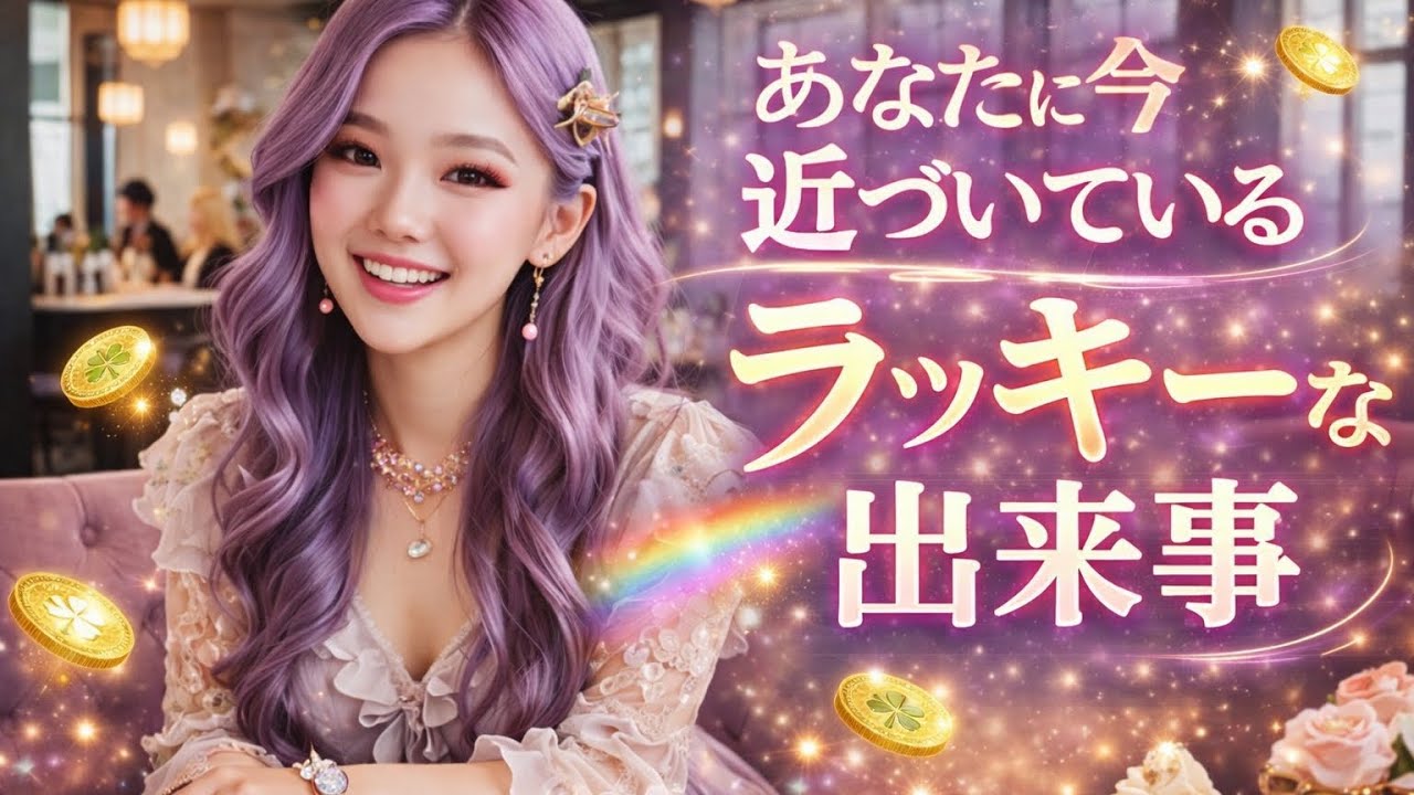 あなたに今近づいているラッキーな出来事