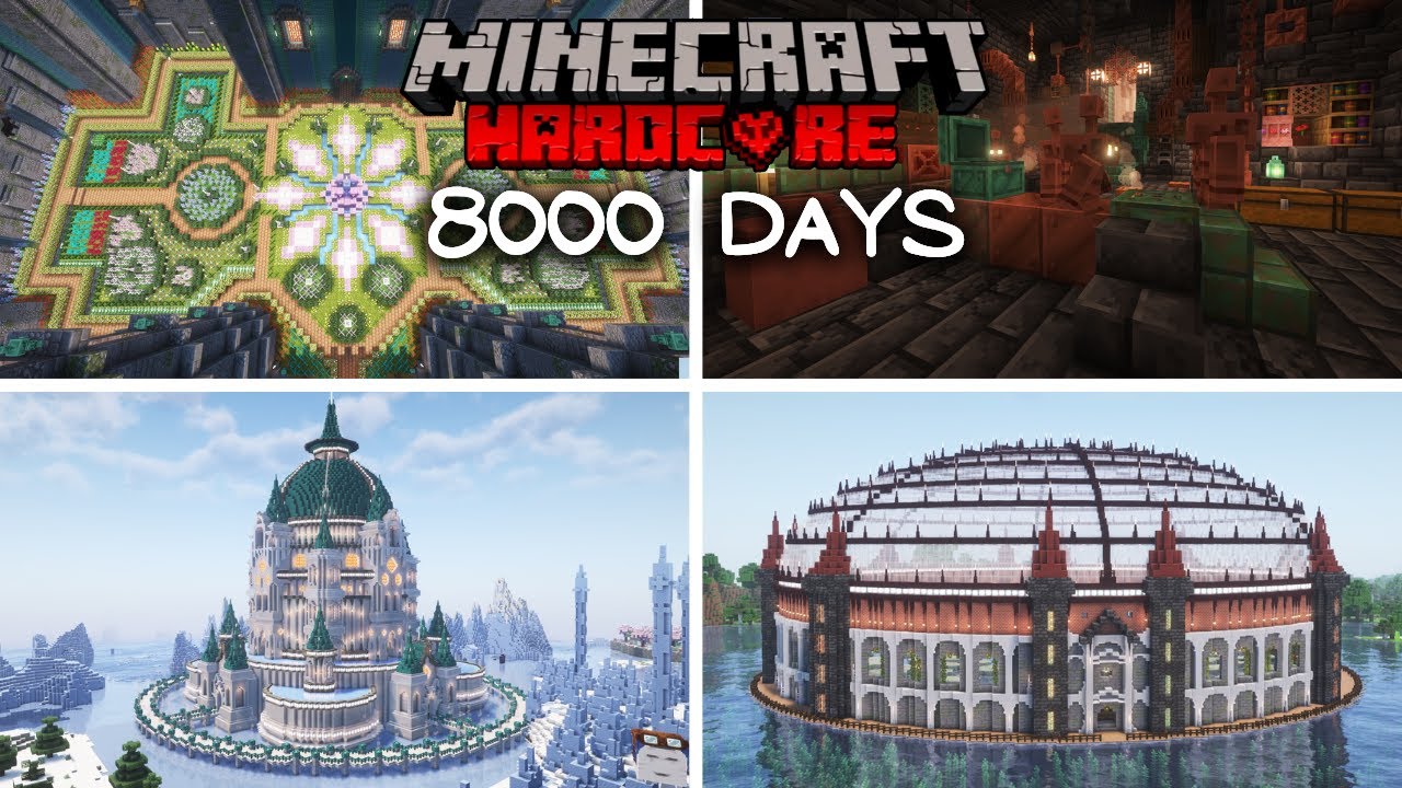 Surviving 8000 Days of Hardcore Minecraft [FULL MOVIE]