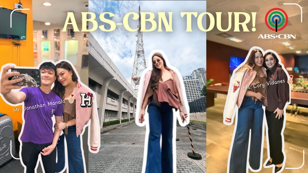 Экскурсия по ABS-CBN ❤️💚💙 (Прощай, оригинальное здание! 😢 Гримерные, студии и многое другое) | KC...