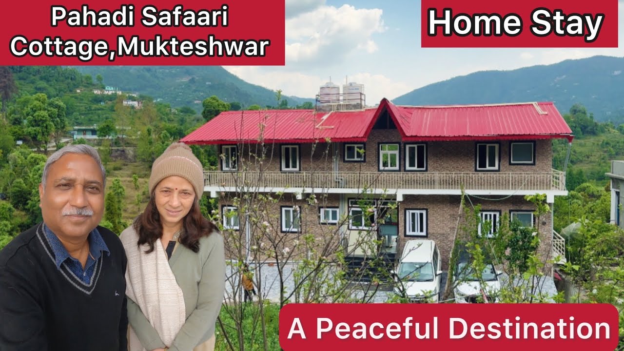 A peaceful Destination in Mukteshwar || Pahadi Safari cottage🏠 || Home Stay || Cottage Construction