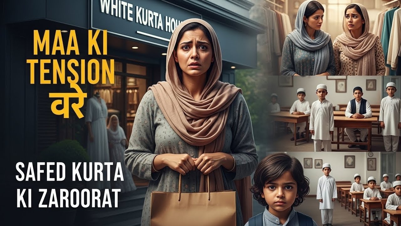 Ek Yateem Bachche Ka Khwab… | Maa Ki Dua Aur White Kurta House 🤍