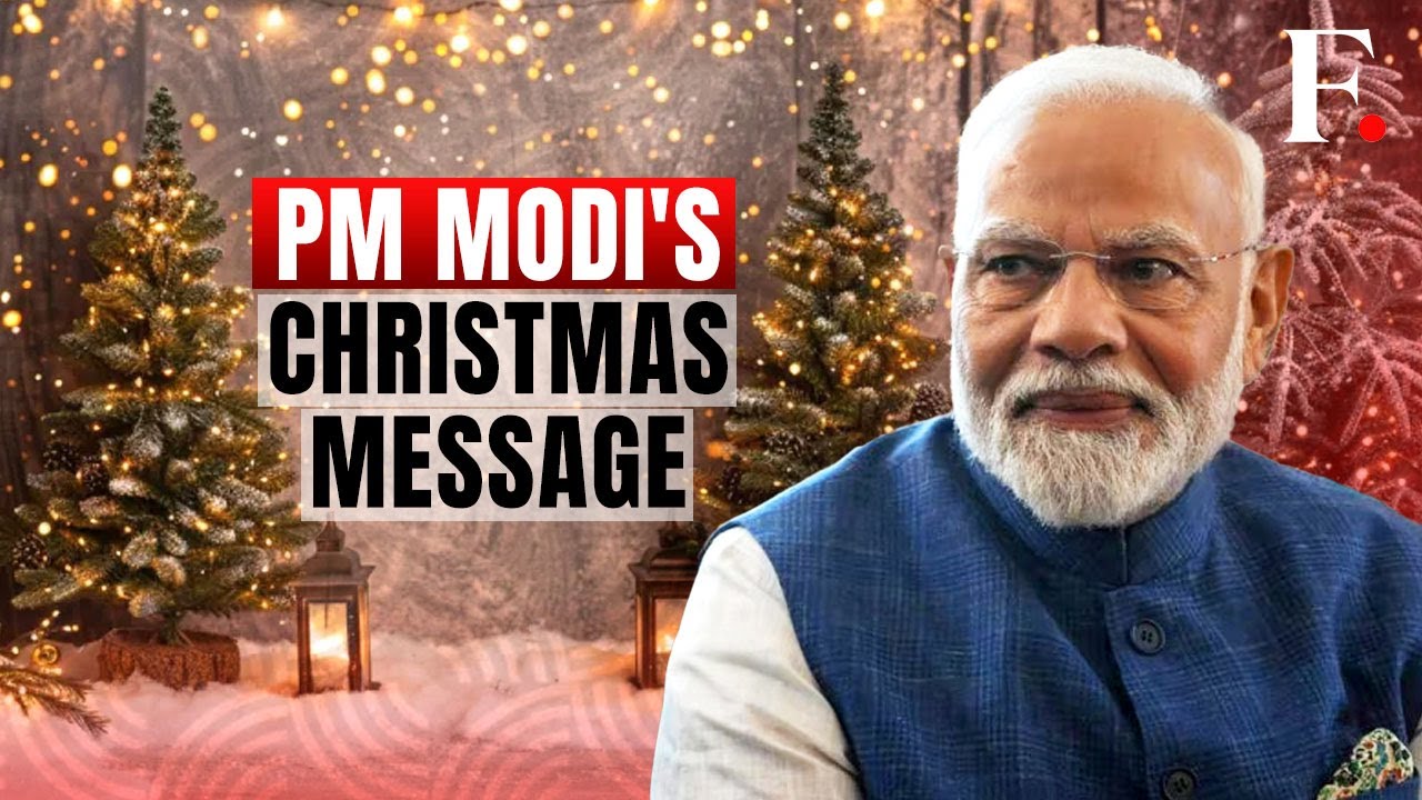 PM Modi LIVE: India's Prime Minister Narendra Modi Extends Christmas Greetings in New Delhi