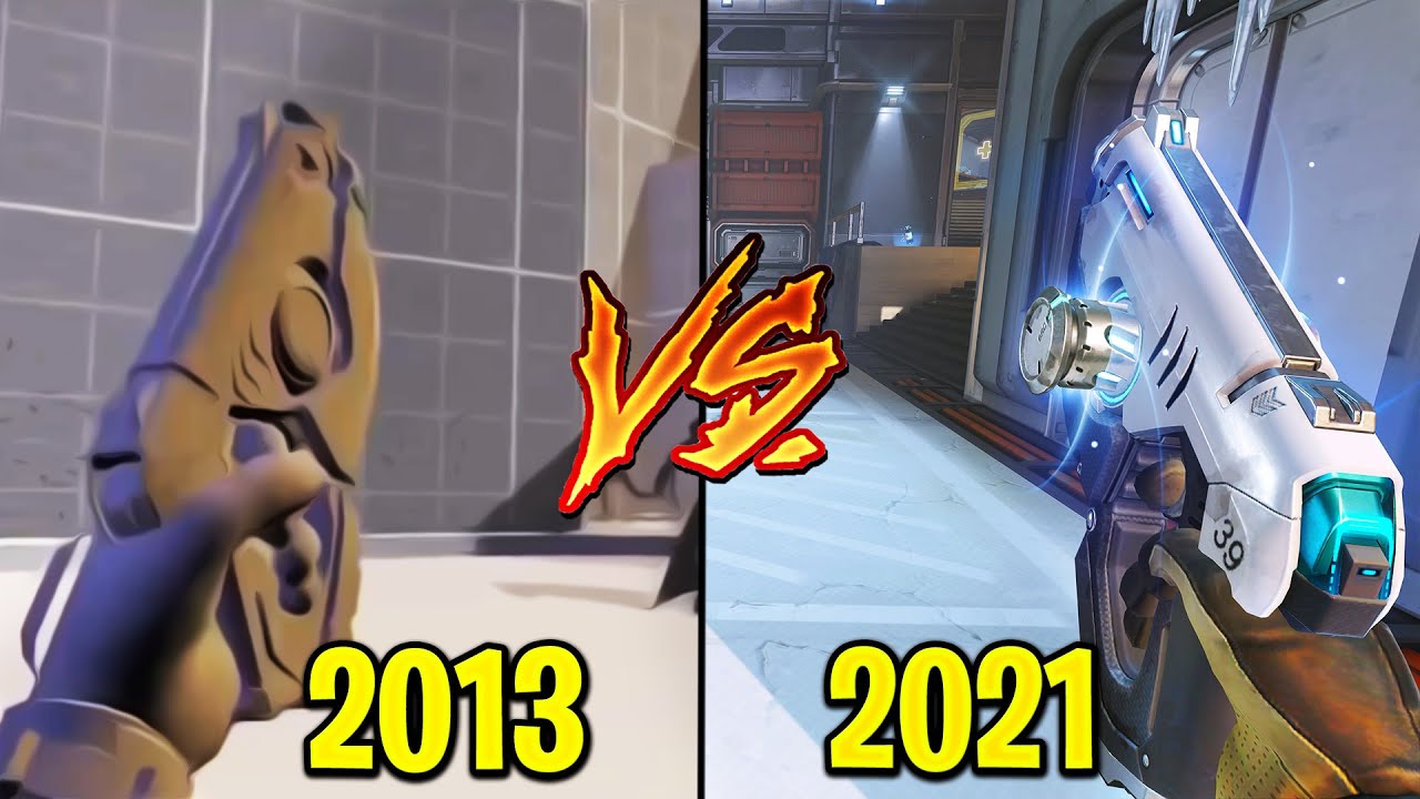 Evolution of Overwatch - From 2013 to 2021