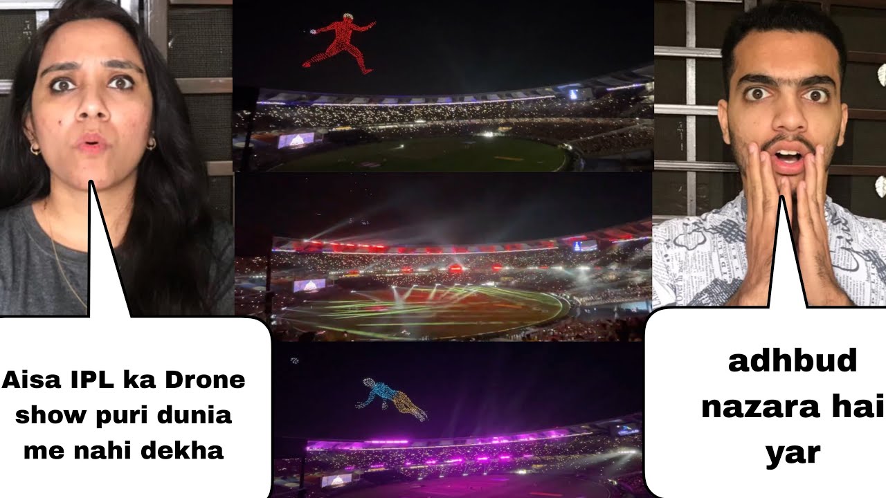 IPL Biggest Drone Show Opening Ceremony 2023 | Gujarat Narendra Modi Stadium |Pakistani Reaction