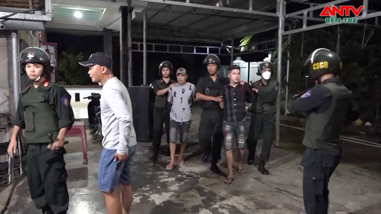 Công an Bến Tre đẩy mạnh đấu tranh với tệ nạn cờ bạc dịp Tết Nguyên đán | #tinnongbentre #antv