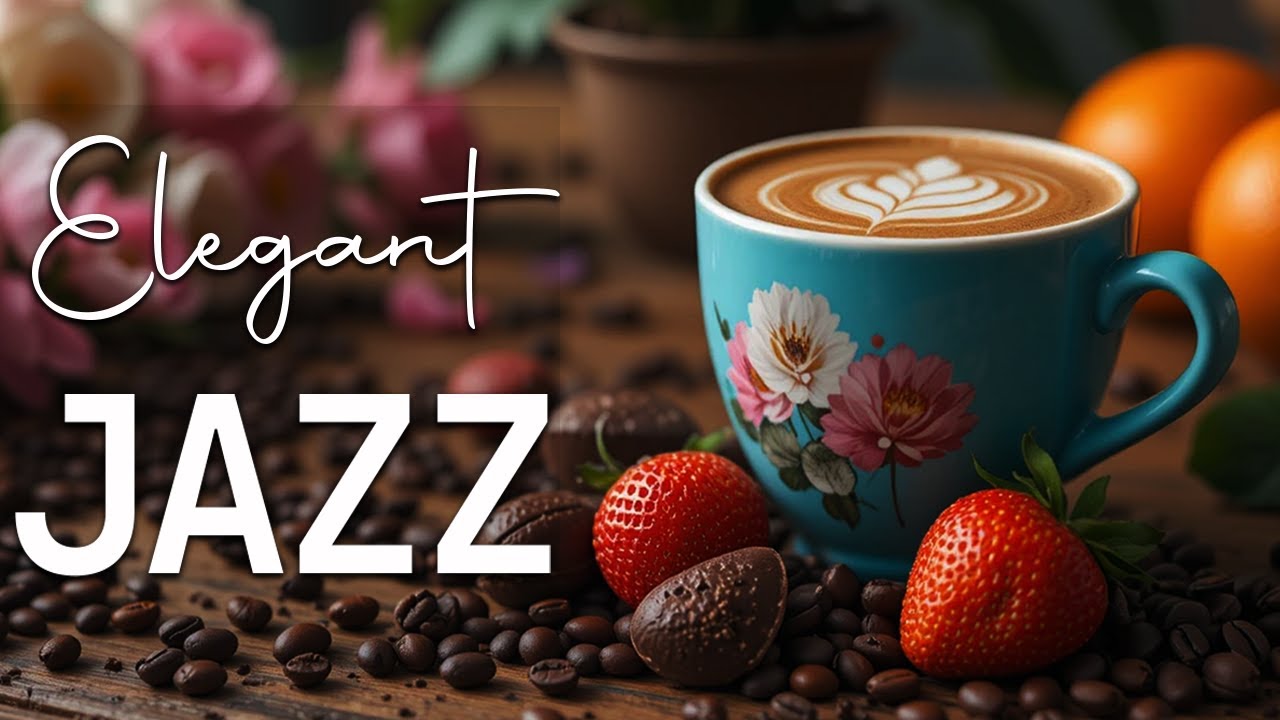 Elegant Jazz Music ☕ Bossa Nova background for Happy Moods, Stress Relief & Holiday