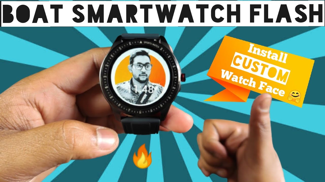 How to install custom watch face in your Boat Watch Flash⚡!!