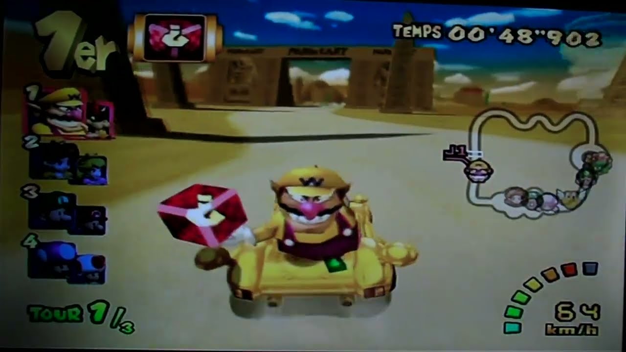 Mario Kart Double Dash : Désert Sec Sec 