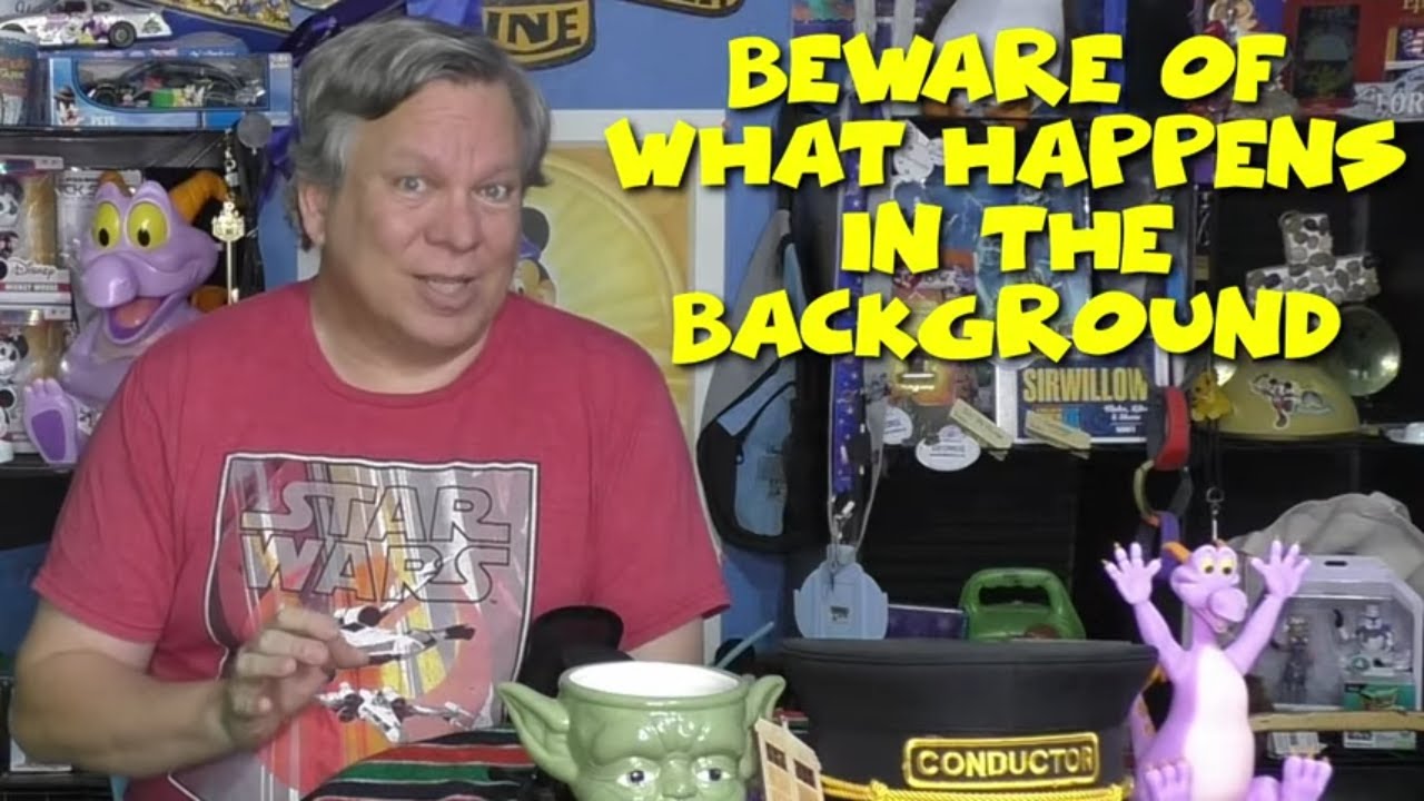 Be sure to watch the background - Confessions of a Theme Park Worker