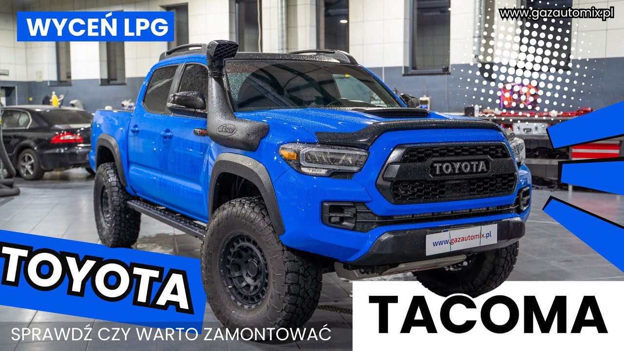 Toyota Tacoma LPG! Kolejna realizacja z LPG w tym modelu Toyoty.