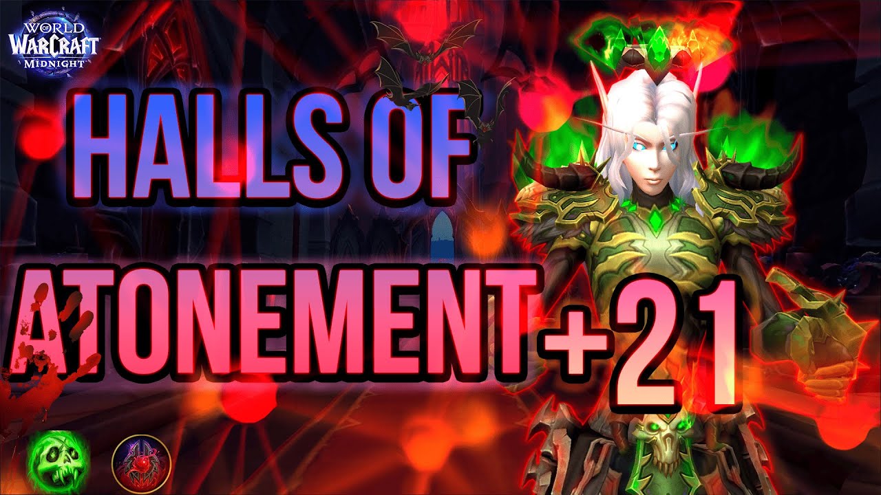 Halls of Atonement +21 | Midnight | Pre-Patch | Unholy Death Knight