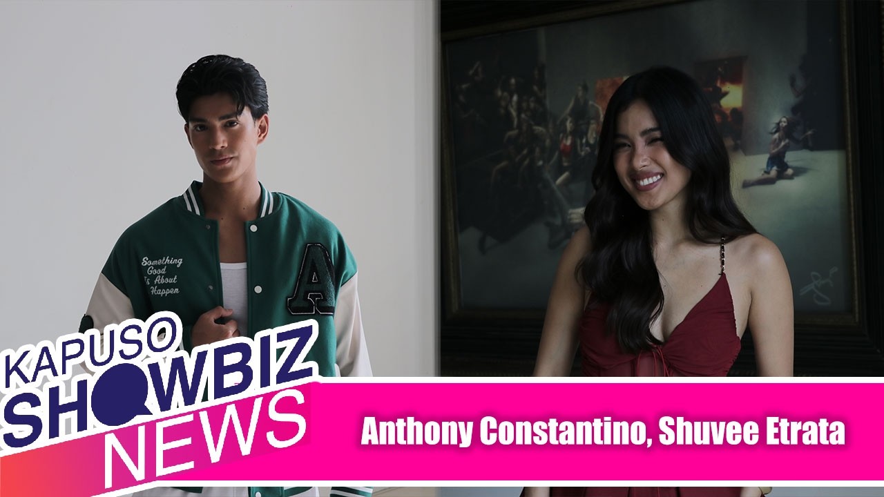 Kapuso Showbiz News: Anthony Constantino, Shuvee Etrata excited sa horror film 'Huwag Kang Titingin'