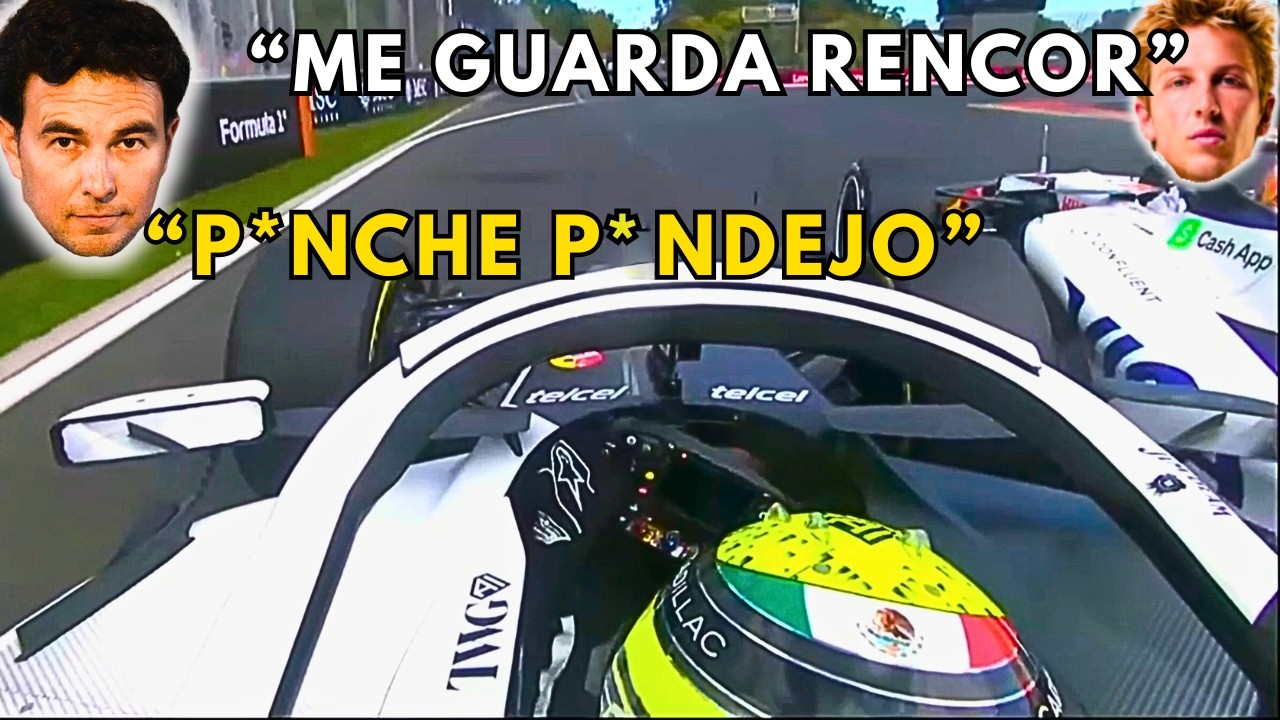 La Pelea y Discusión COMPLETA Entre Checo Pérez y Liam Lawson | Australia 2026