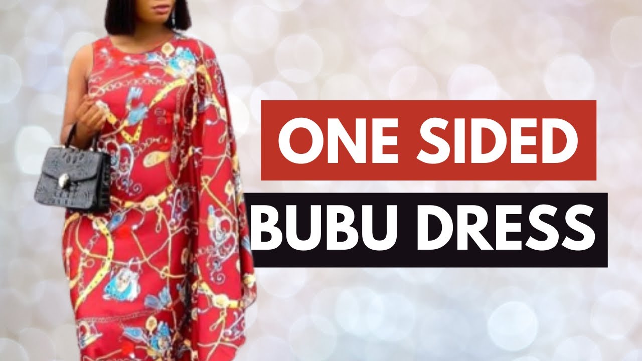 ONE SIDED COWL BUBU DRESS | Cutting & Stitching | Asymmetric Bubu Dress | Kaftan Dress | The SILEM