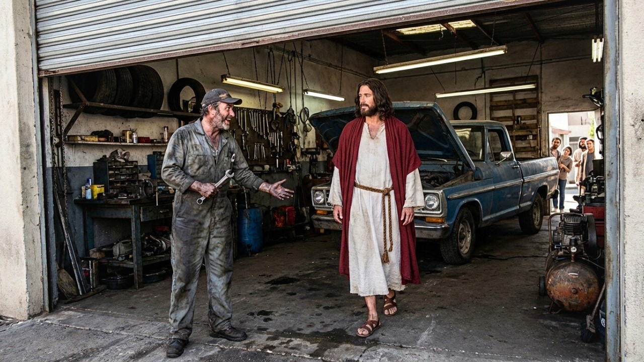 EL HOMBRE DEL TALLER MECÁNICO LO PERDIÓ TODO POR UN ERROR... Y EL ÚNICO QUE LE DIO TRABAJO FUE JESÚS