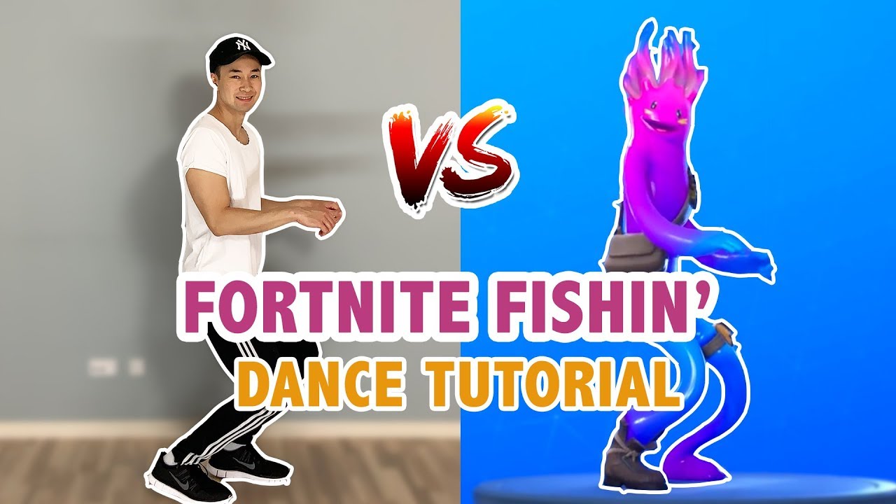 Fornite Fishin Dance In Real Life | Step By Step Tutorial