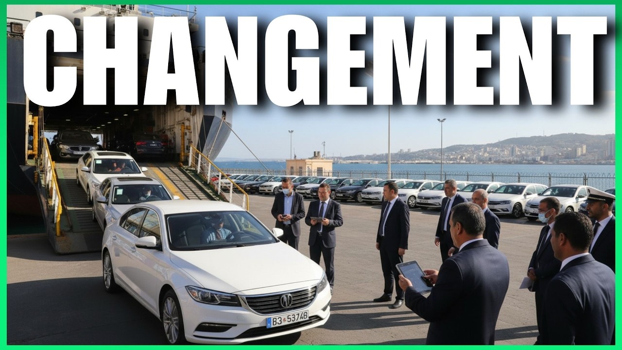 Algérie : du nouveau pour l'importation des voitures de moins de 5 ans