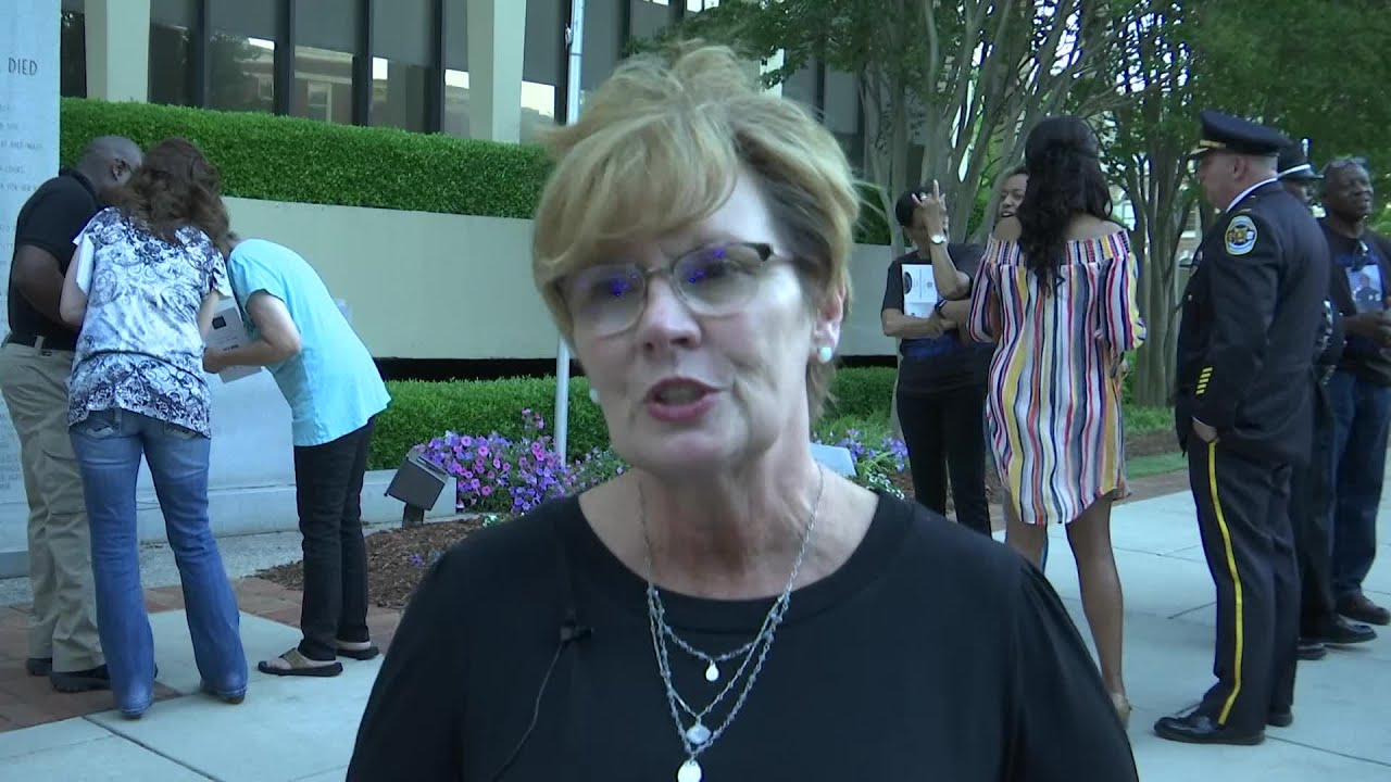 Debbie Turner shares memories about her father, a fallen officer