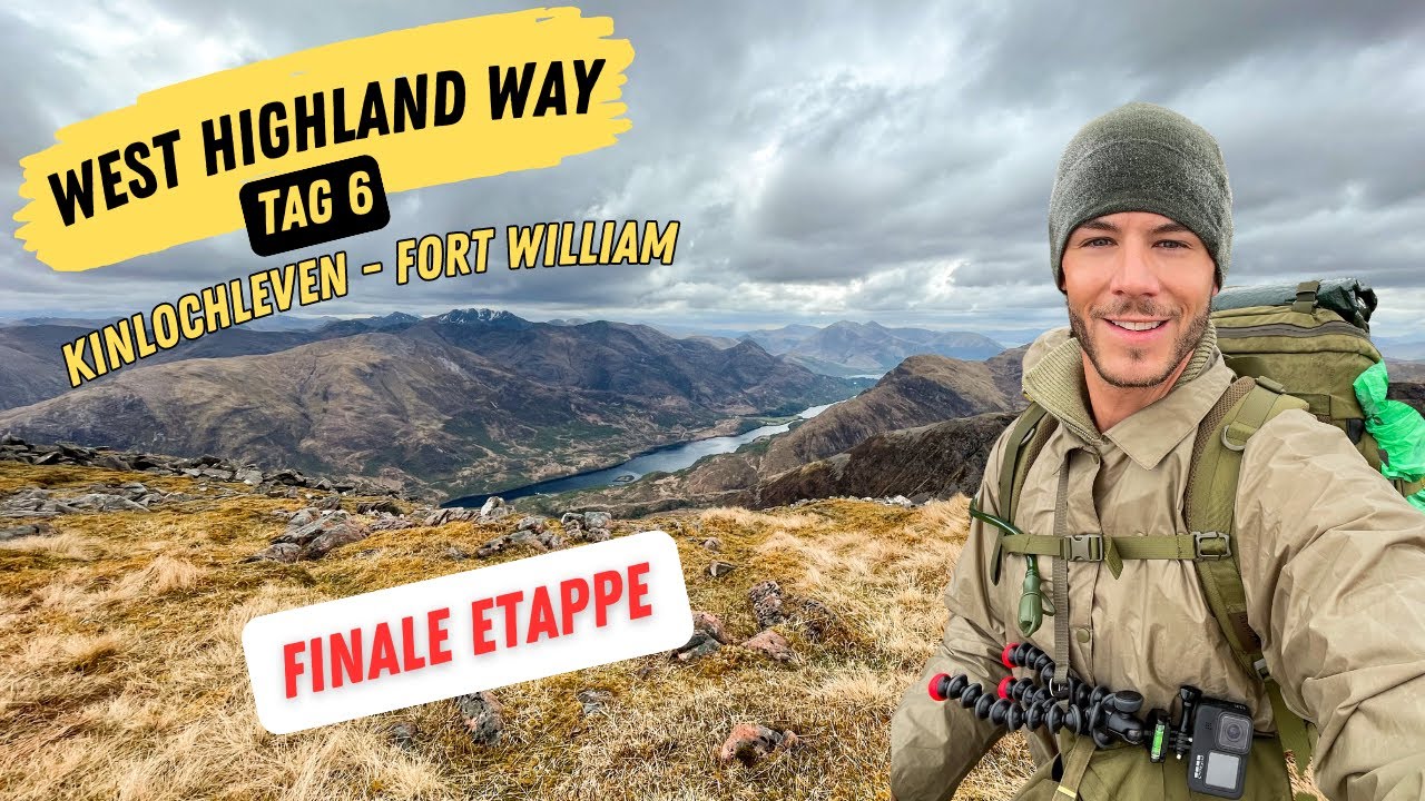 WEST HIGHLAND WAY TAG 6 - FINALE: ICH STEIGE AUF 1300 HÖHENMETER 🏔️