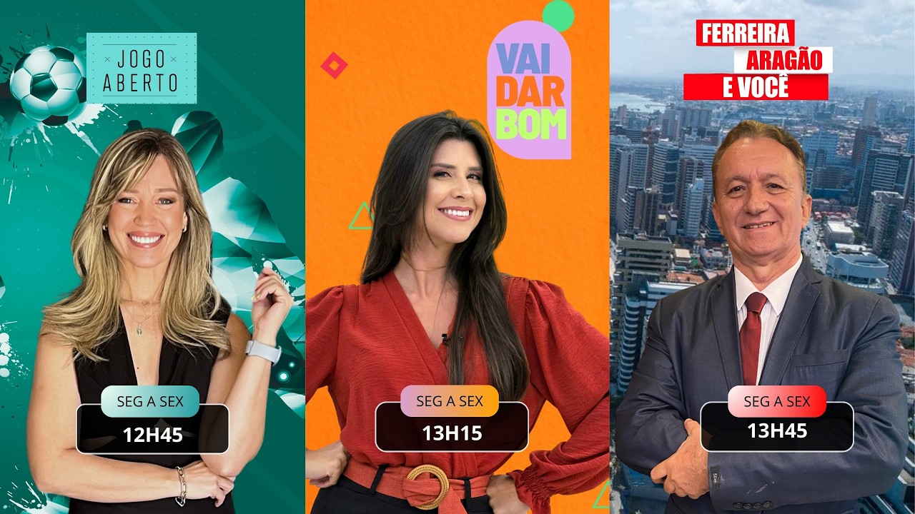 [AO VIVO] JOGO ABERTO, VAI DAR BOM E FERREIRA ARAGÃO E VOCÊ. 02/03/26.