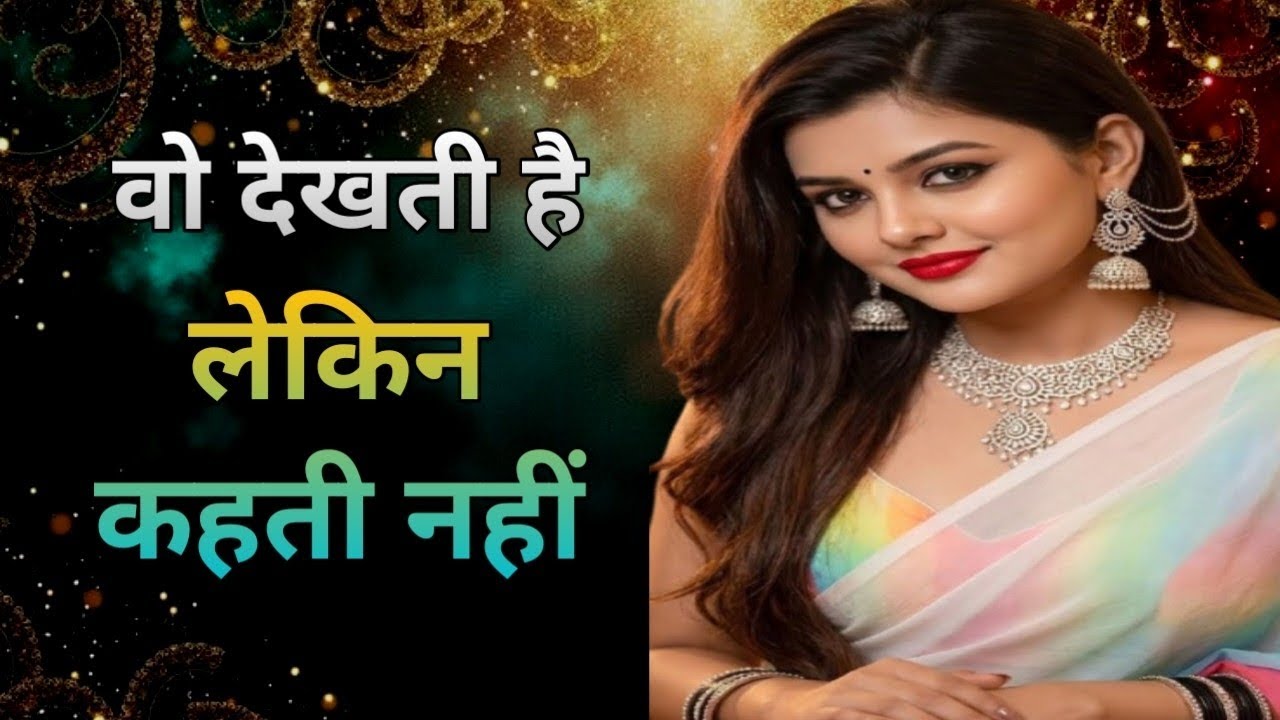 जब स्त्री नज़रों से देखने लगे, समझ लो बात दिल तक पहुँच चुकी है