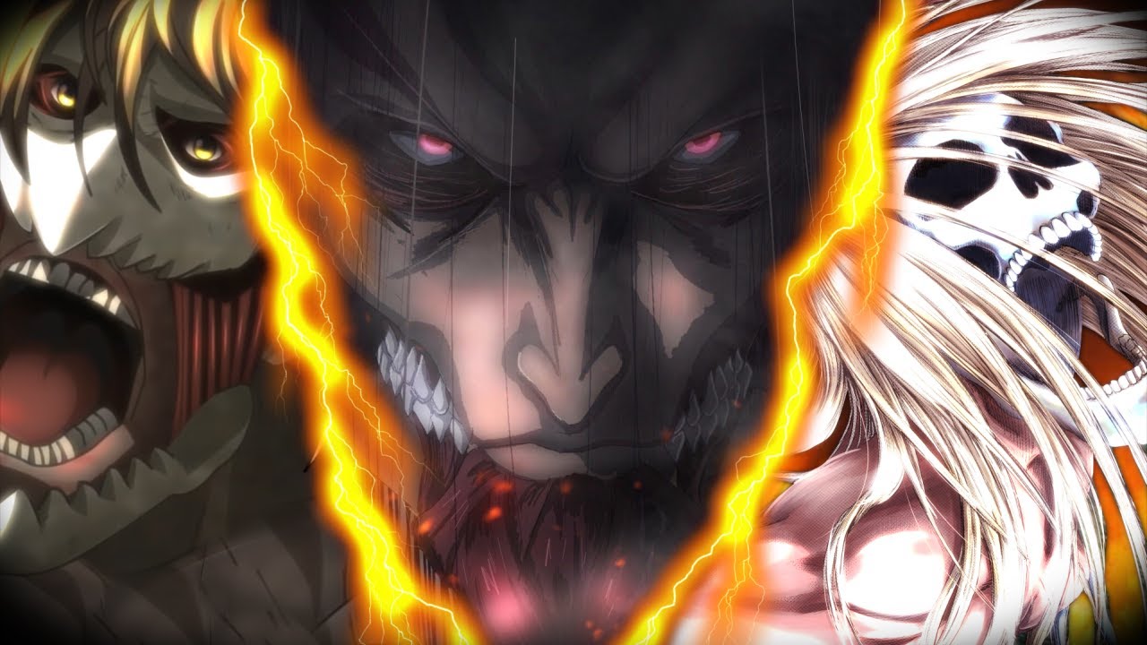 TOUS LES TITANS CLASSÉS DU PLUS FAIBLE AU PLUS FORT ! Shingeki no Kyojin