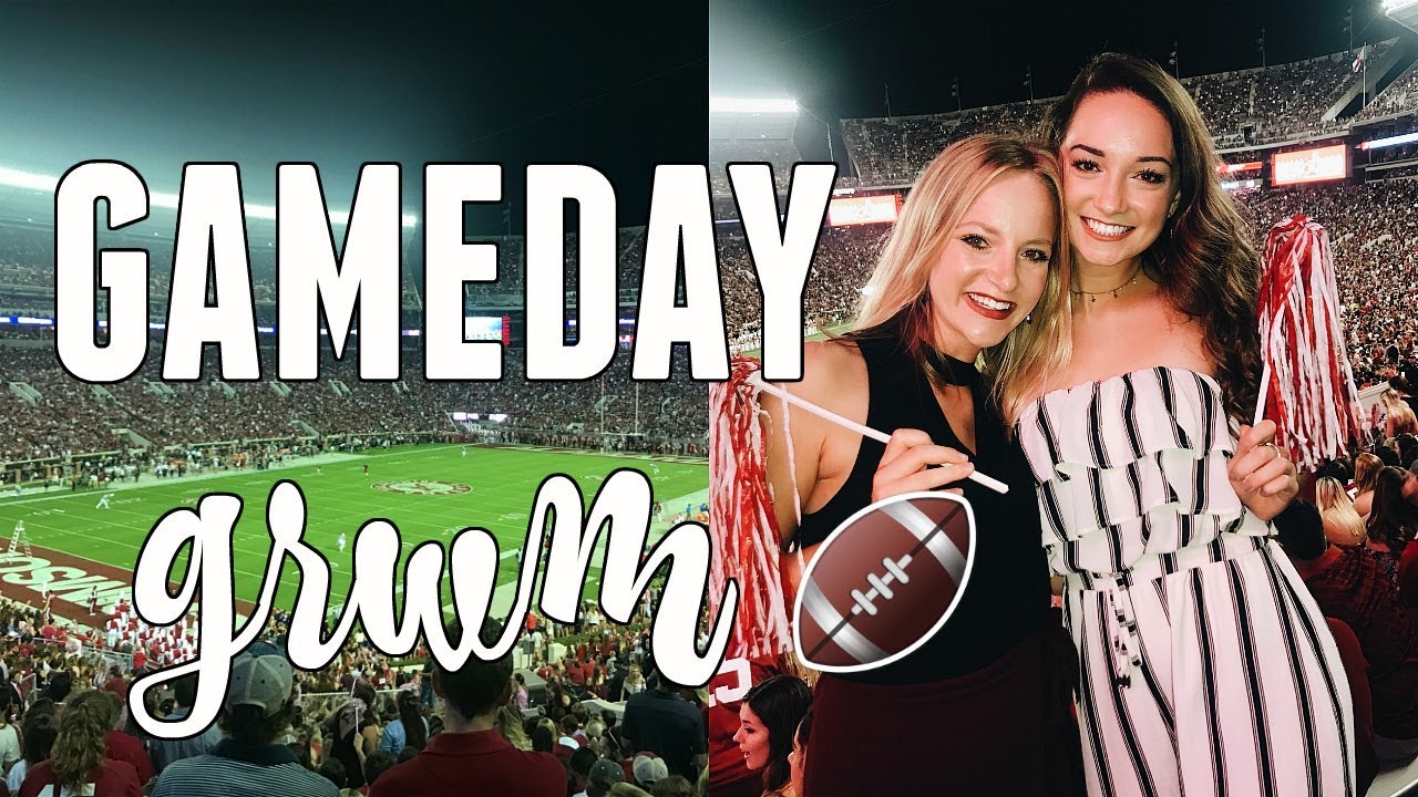 GAMEDAY GET READY WITH ME! UNIVERSITY OF ALABAMA