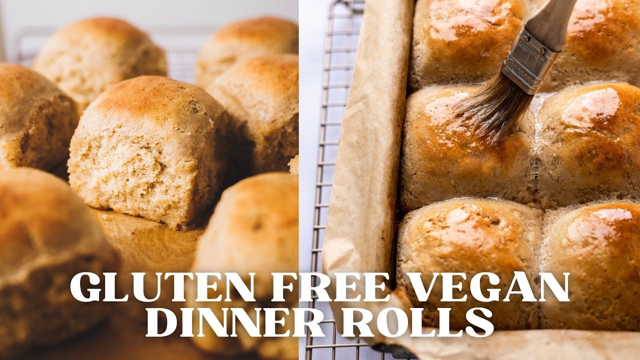 Fluffy & Soft Gluten Free Dinner Rolls | Vegan & Easy!