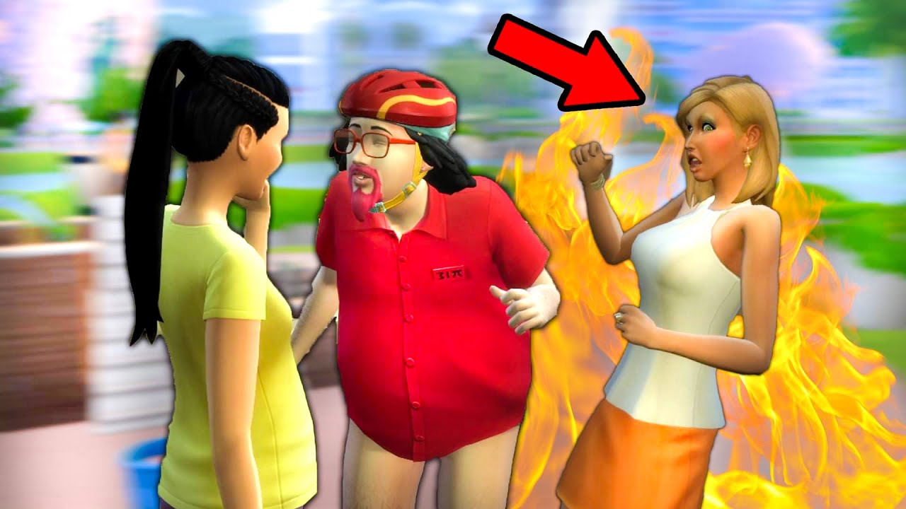 Jeg er min kæreste UTRO i Sims 4!