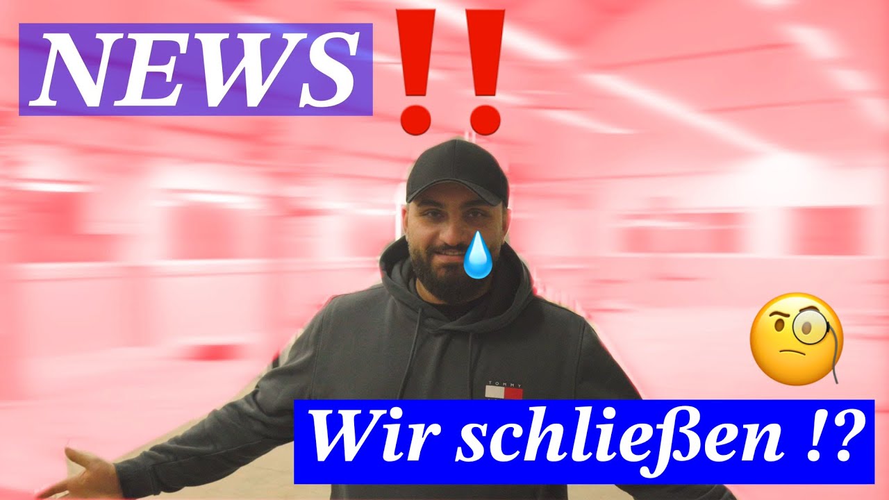 Wir machen zu ! Ein Tor schließt sich ...