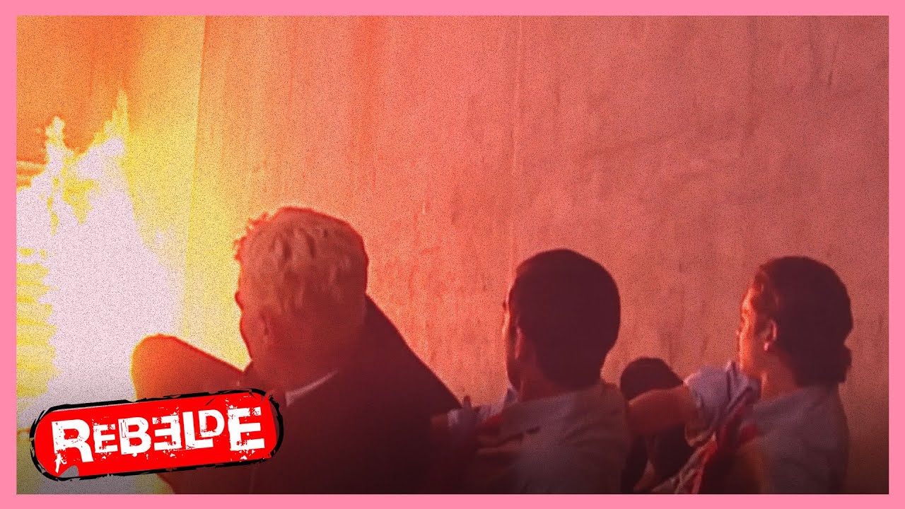 Rebelde: ¡Diego, Miguel y Giovanni corren peligro ! |  Escena C152-C153 | Tlnovelas