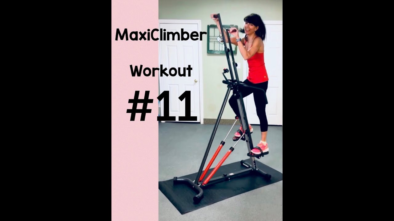 MaxiClimber workout with lots of glute!!!