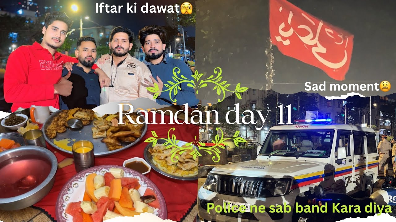 Ramadan Day 11 🌙 | Iftar Dawat | Mumbai Red Alert 🚨 Dosti Se Masti 😍
